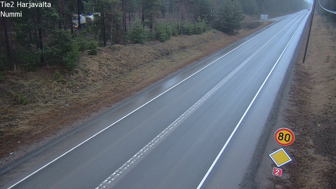 Weather Camera Image Väg 2 Harjavalta, Nummi, Harjavalta, Satakunta