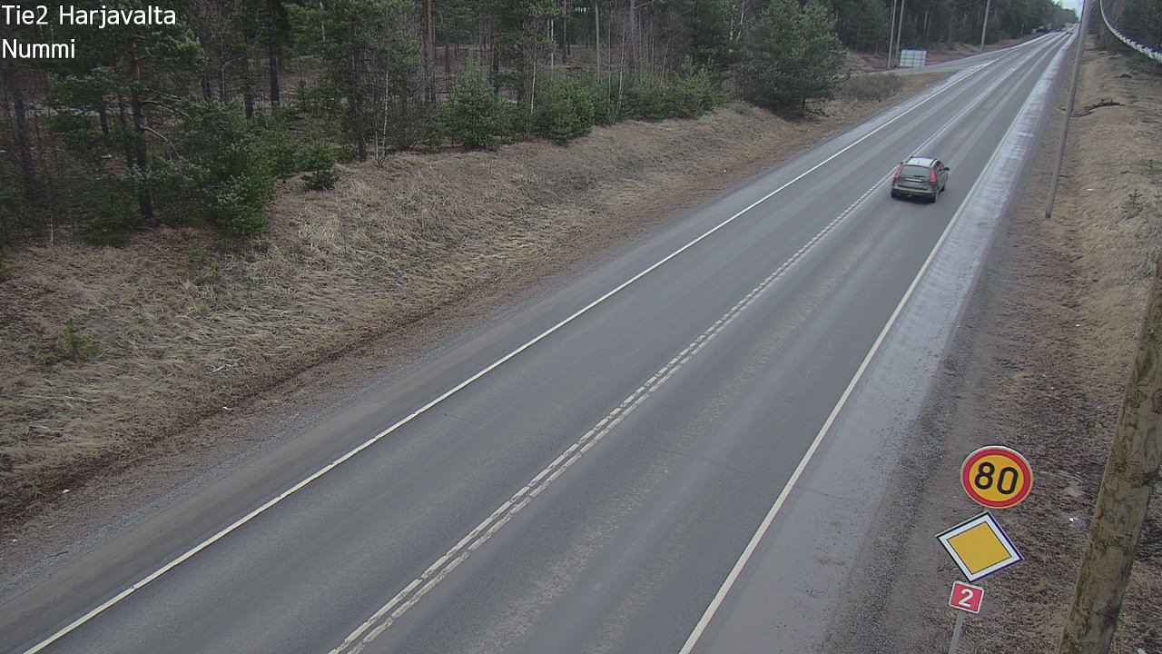Weather Camera Image Road 2 Harjavalta, Nummi, Harjavalta, Satakunta