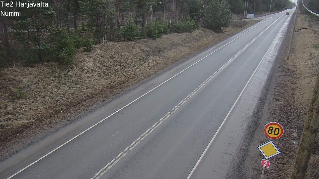 Weather Camera Image Road 2 Harjavalta, Nummi, Harjavalta, Satakunta