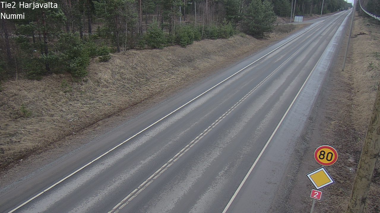 Weather Camera Image Road 2 Harjavalta, Nummi, Harjavalta, Satakunta