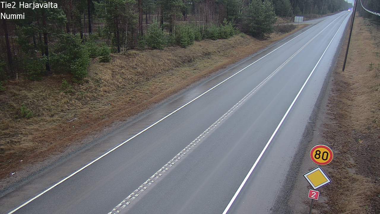 Weather Camera Image Väg 2 Harjavalta, Nummi, Harjavalta, Satakunta