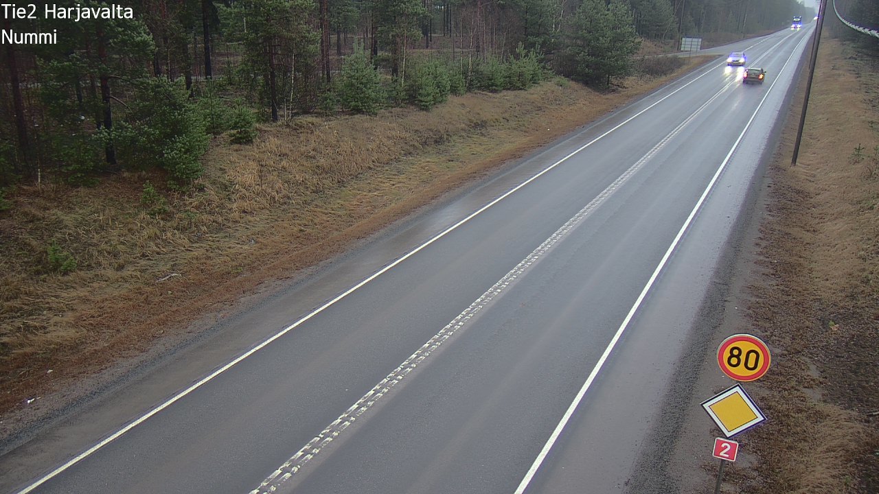 Weather Camera Image Väg 2 Harjavalta, Nummi, Harjavalta, Satakunta