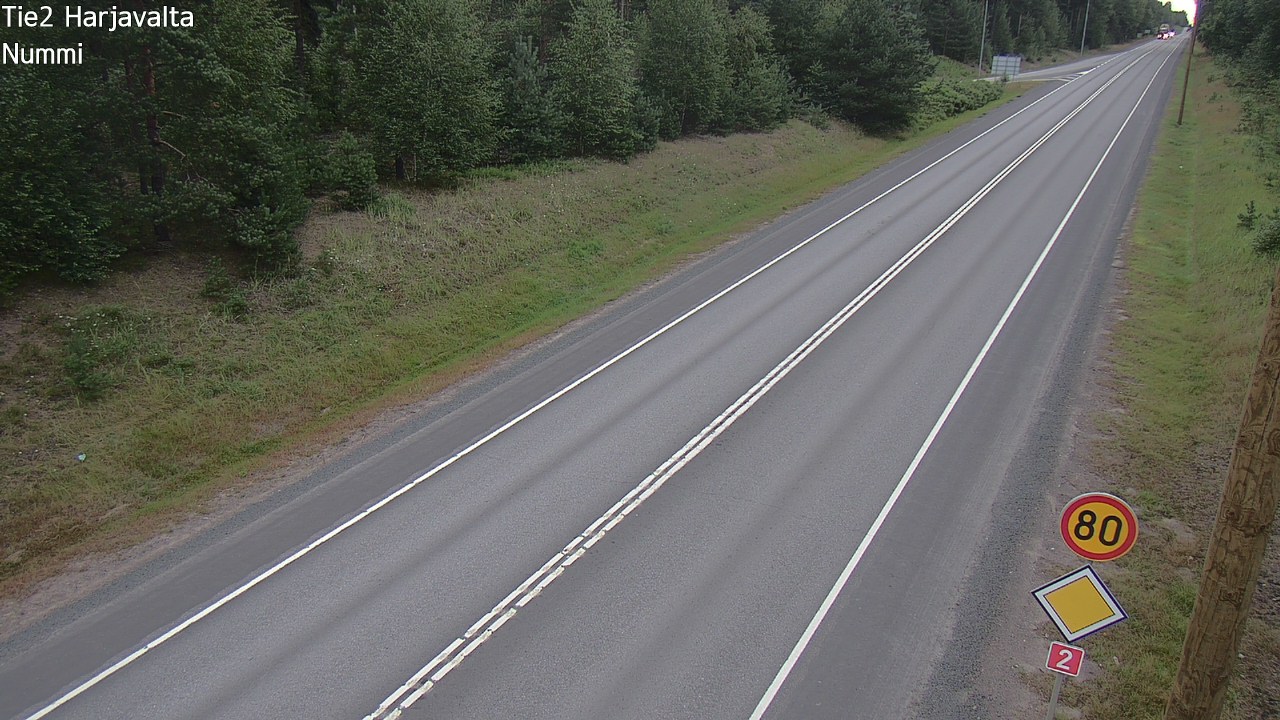 Weather Camera Image Road 2 Harjavalta, Nummi, Harjavalta, Satakunta