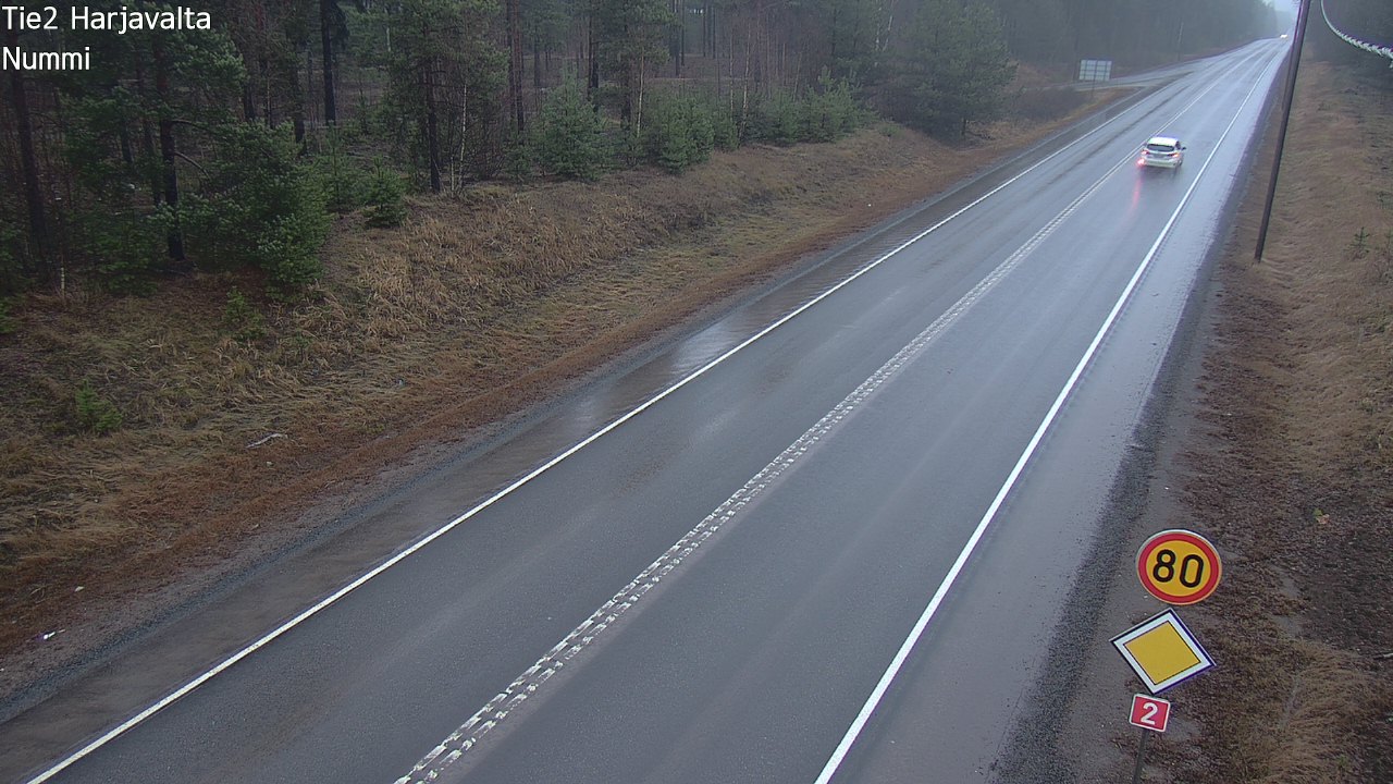 Weather Camera Image Väg 2 Harjavalta, Nummi, Harjavalta, Satakunta