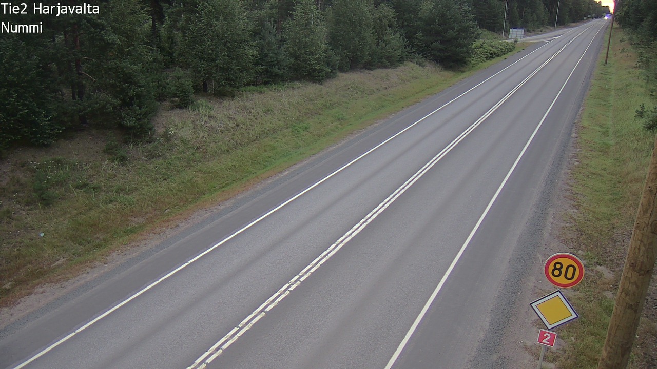 Weather Camera Image Road 2 Harjavalta, Nummi, Harjavalta, Satakunta