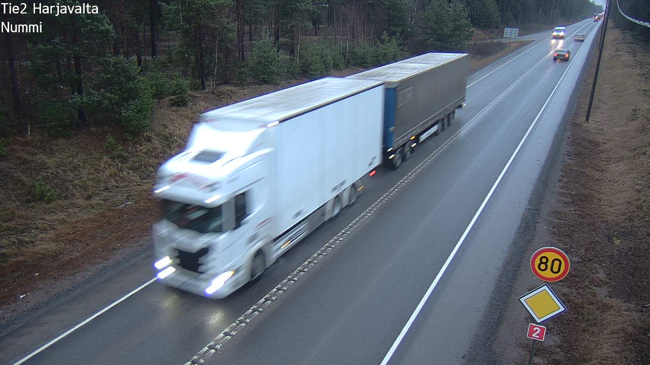 Weather Camera Image Väg 2 Harjavalta, Nummi, Harjavalta, Satakunta