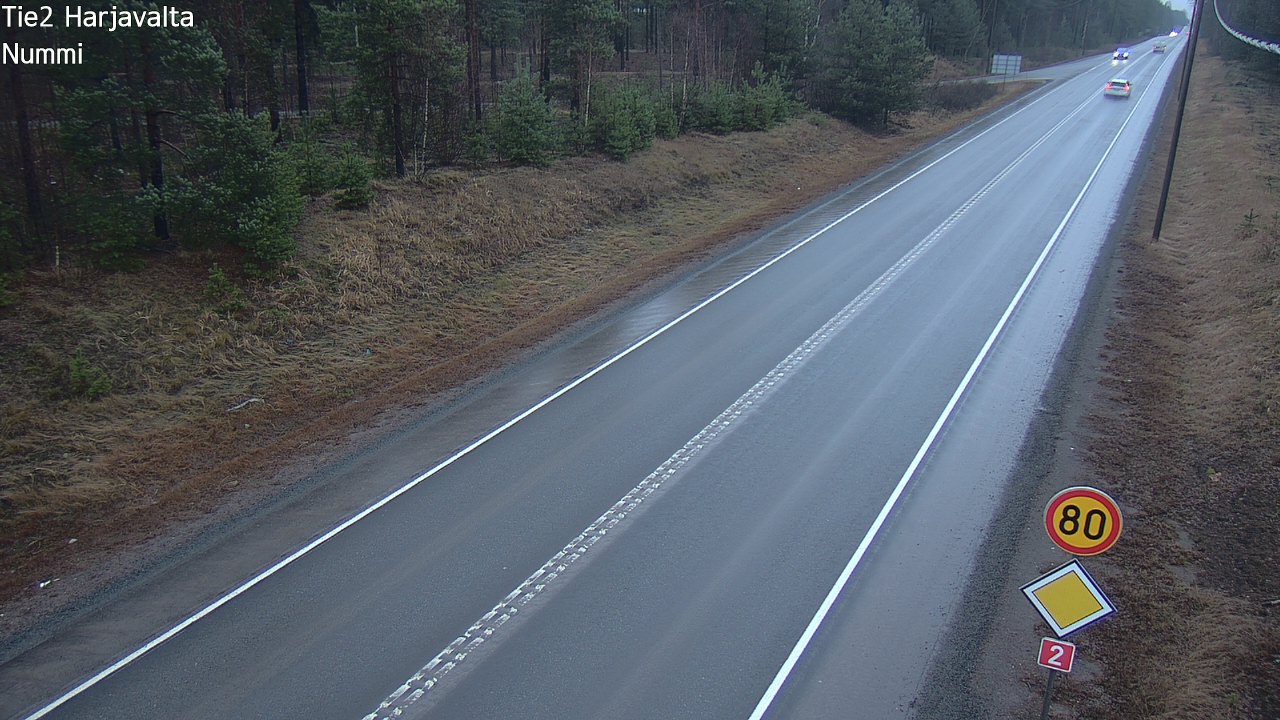 Weather Camera Image Väg 2 Harjavalta, Nummi, Harjavalta, Satakunta