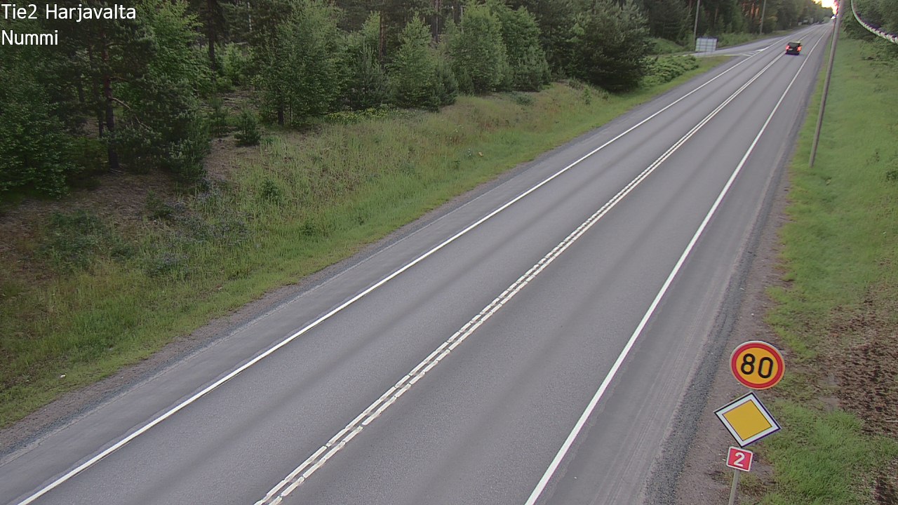 Weather Camera Image Road 2 Harjavalta, Nummi, Harjavalta, Satakunta