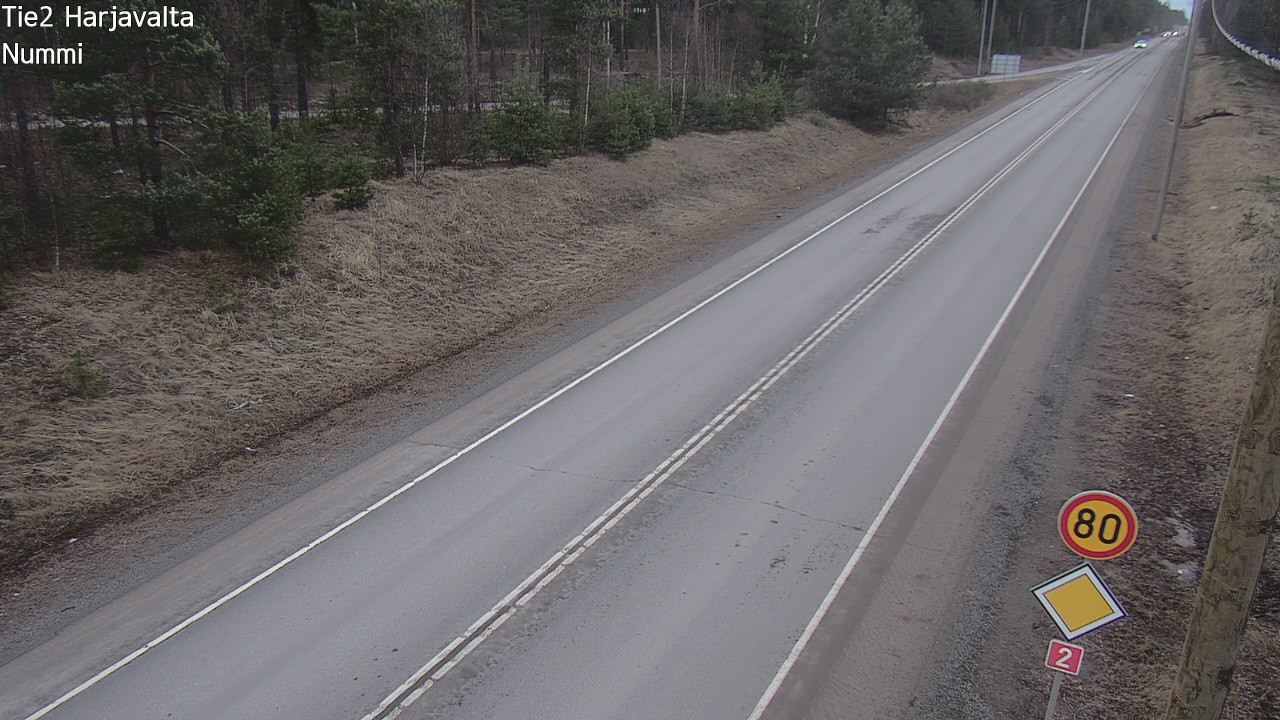 Weather Camera Image Road 2 Harjavalta, Nummi, Harjavalta, Satakunta