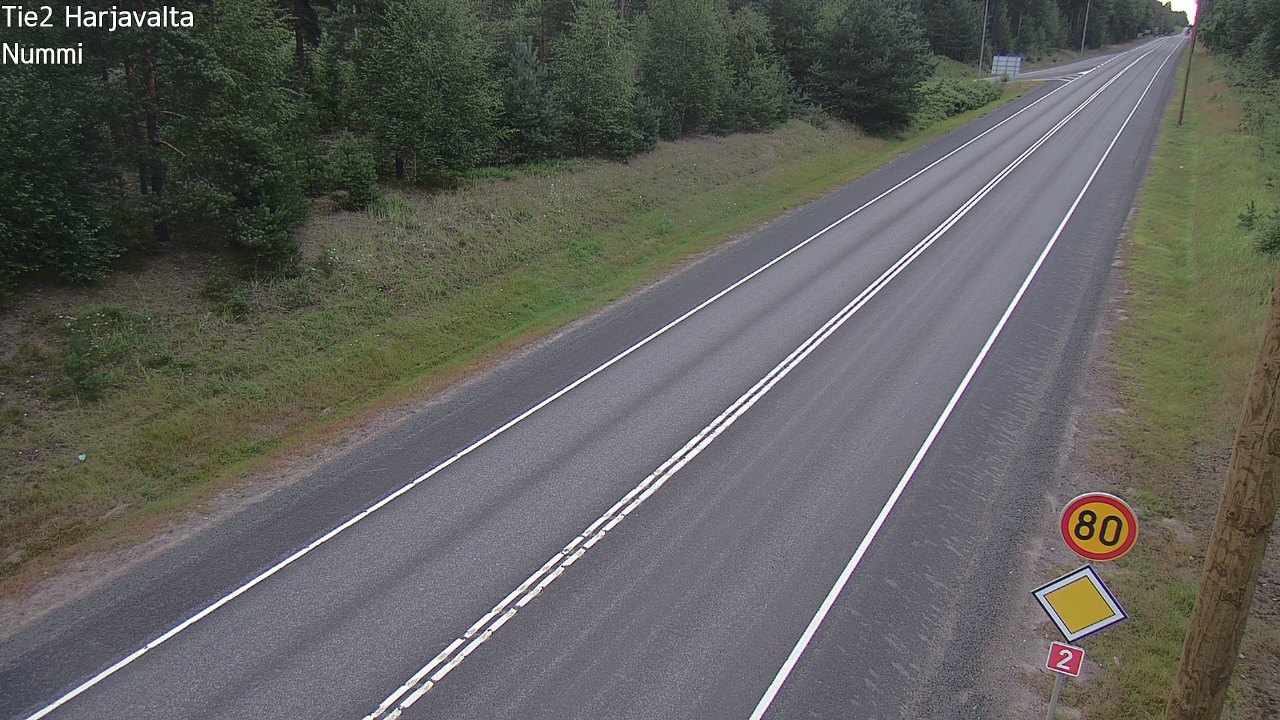 Weather Camera Image Road 2 Harjavalta, Nummi, Harjavalta, Satakunta