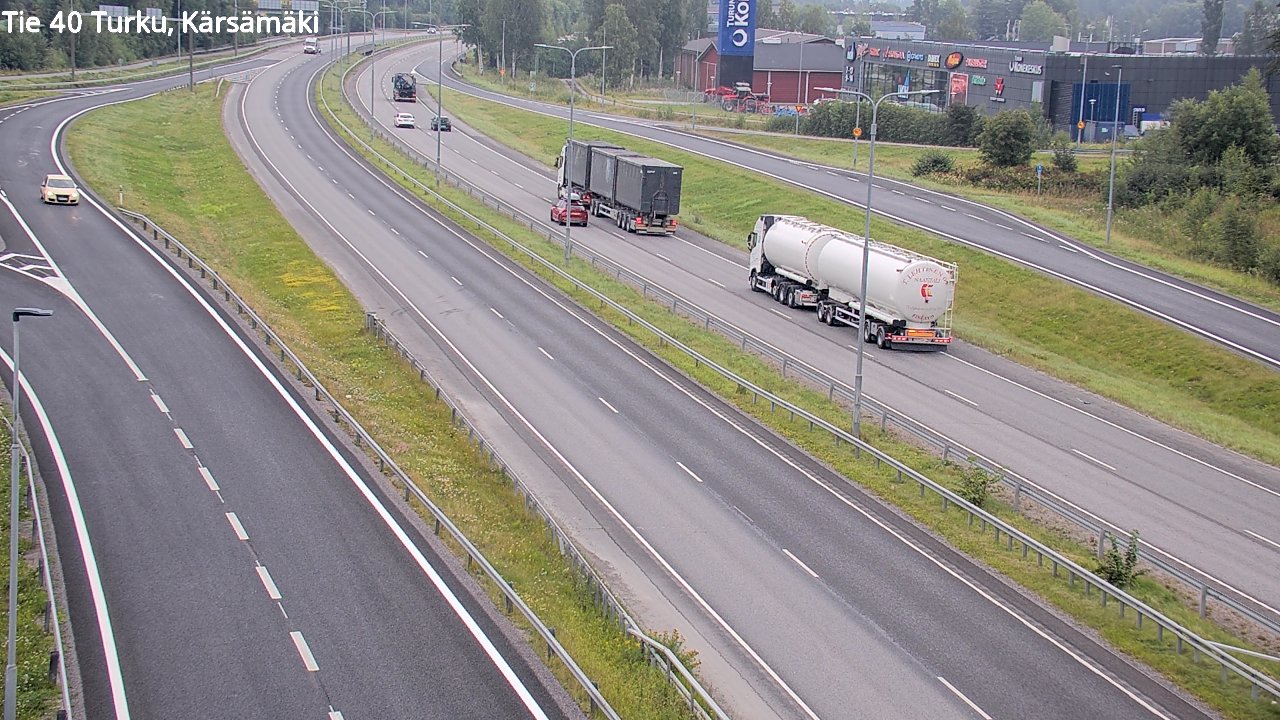 Weather Camera Image Road 40 Turku, Kärsämäki, Turku, Varsinais-Suomi