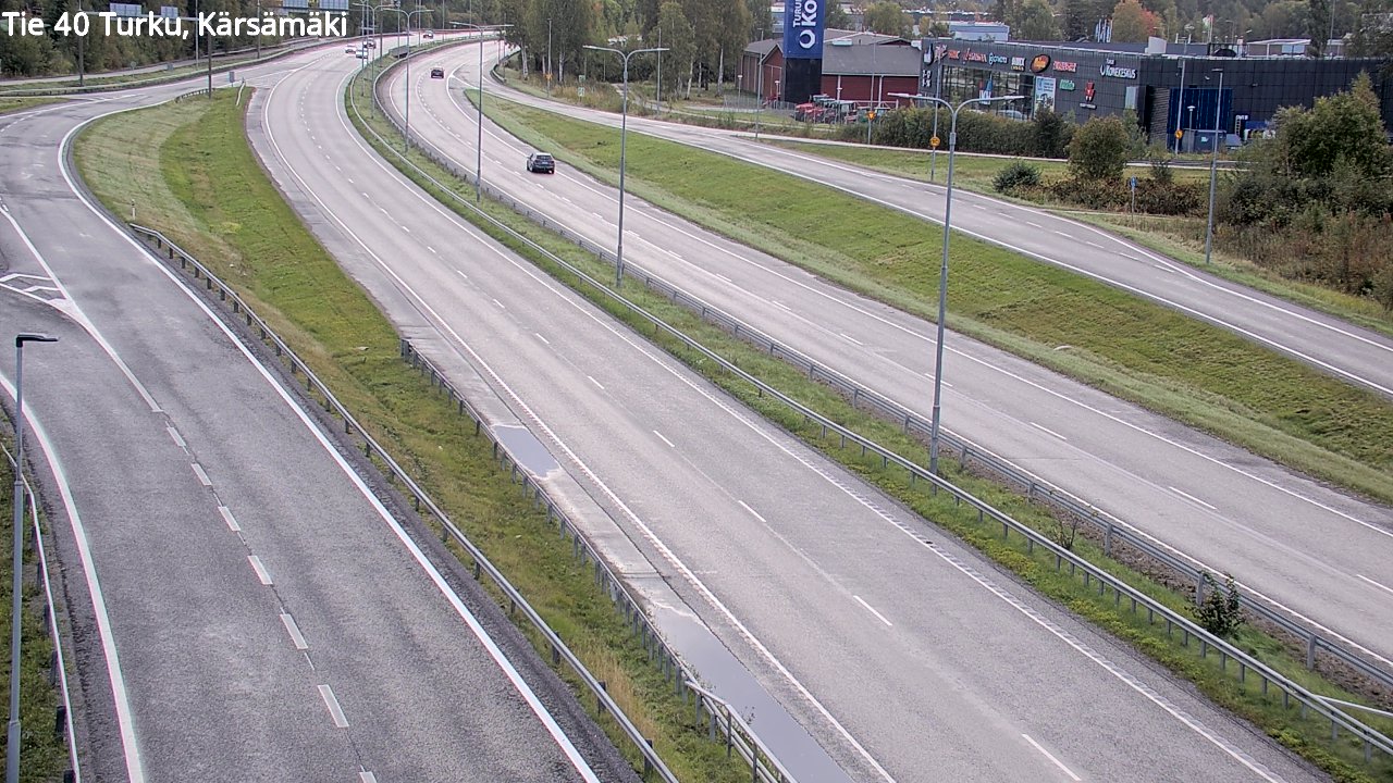 Weather Camera Image Road 40 Turku, Kärsämäki, Turku, Varsinais-Suomi