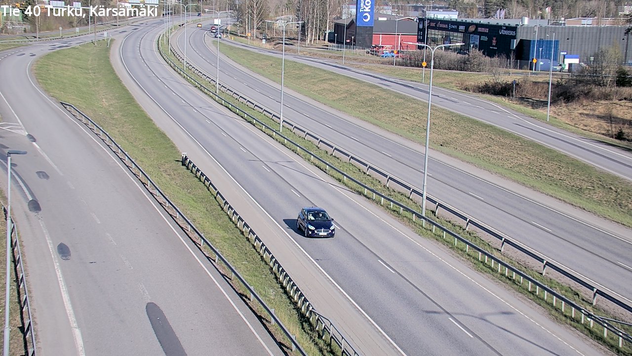 Weather Camera Image Road 40 Turku, Kärsämäki, Turku, Varsinais-Suomi
