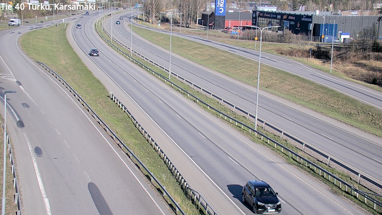 Weather Camera Image Road 40 Turku, Kärsämäki, Turku, Varsinais-Suomi