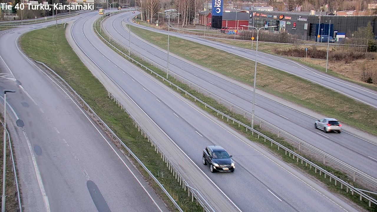 Weather Camera Image Road 40 Turku, Kärsämäki, Turku, Varsinais-Suomi