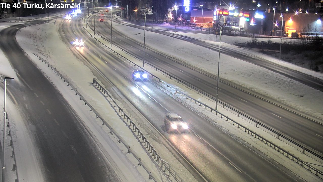 Weather Camera Image Road 40 Turku, Kärsämäki, Turku, Varsinais-Suomi