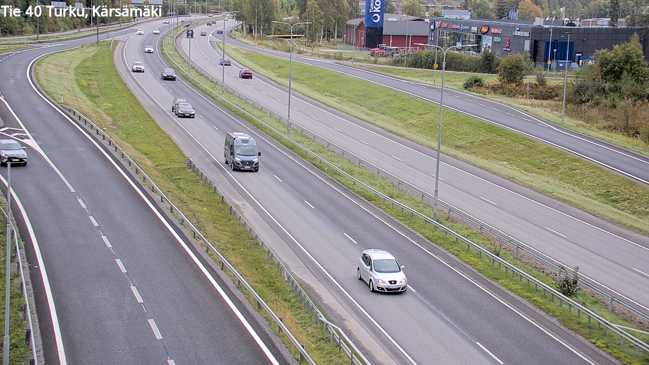 Weather Camera Image Road 40 Turku, Kärsämäki, Turku, Varsinais-Suomi