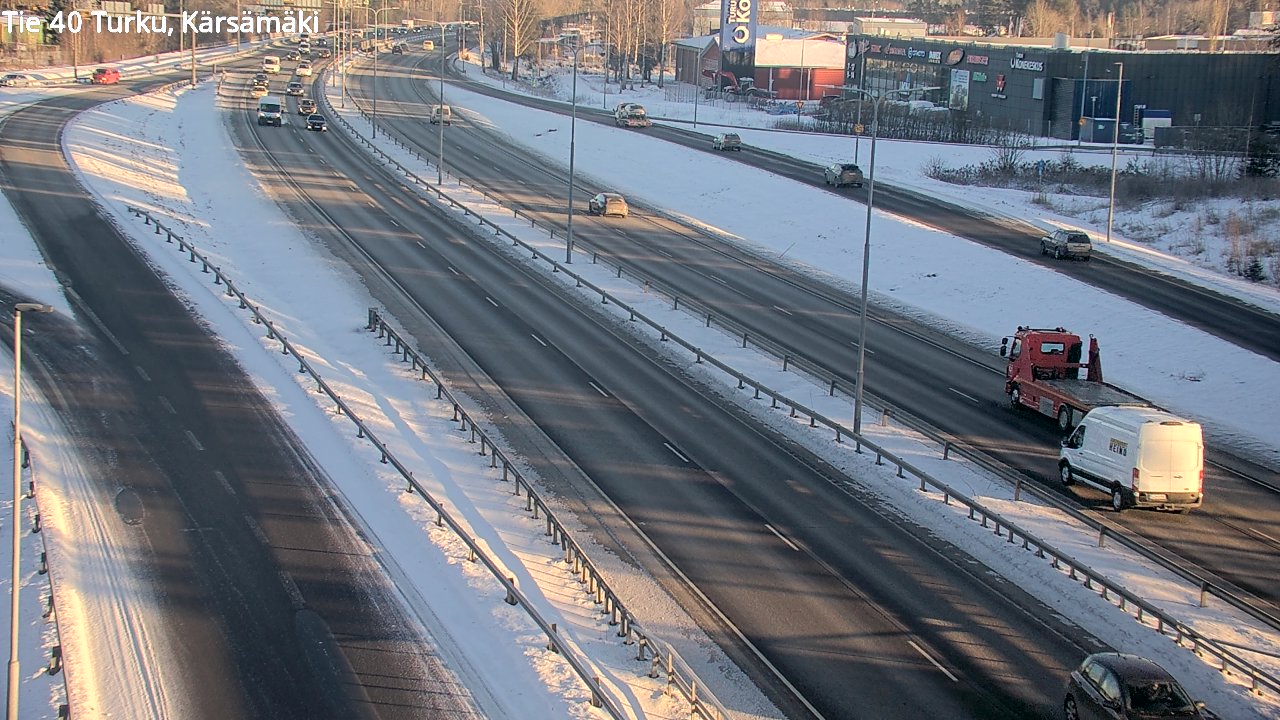 Weather Camera Image Road 40 Turku, Kärsämäki, Turku, Varsinais-Suomi
