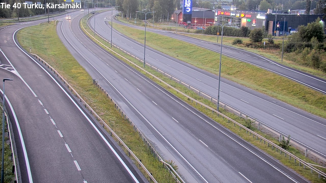 Weather Camera Image Road 40 Turku, Kärsämäki, Turku, Varsinais-Suomi