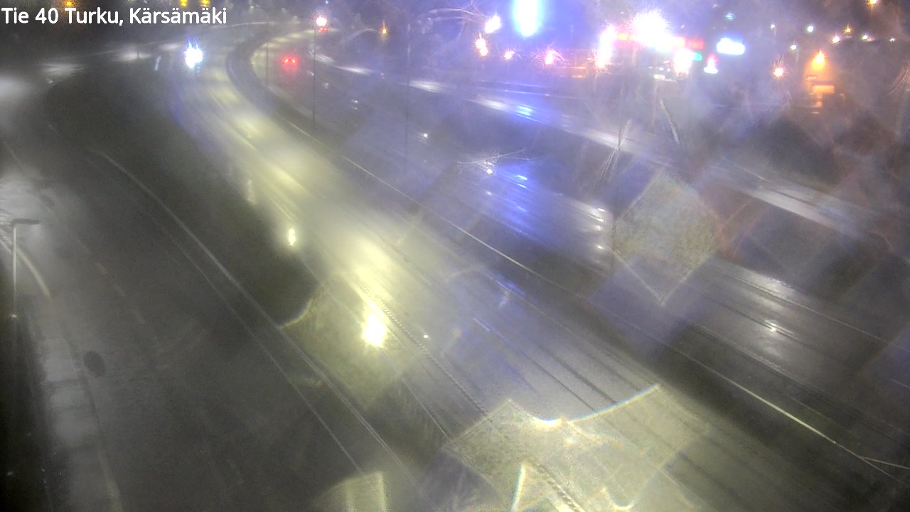 Weather Camera Image Väg 40 Åbo, Kärsämäki, Turku, Varsinais-Suomi