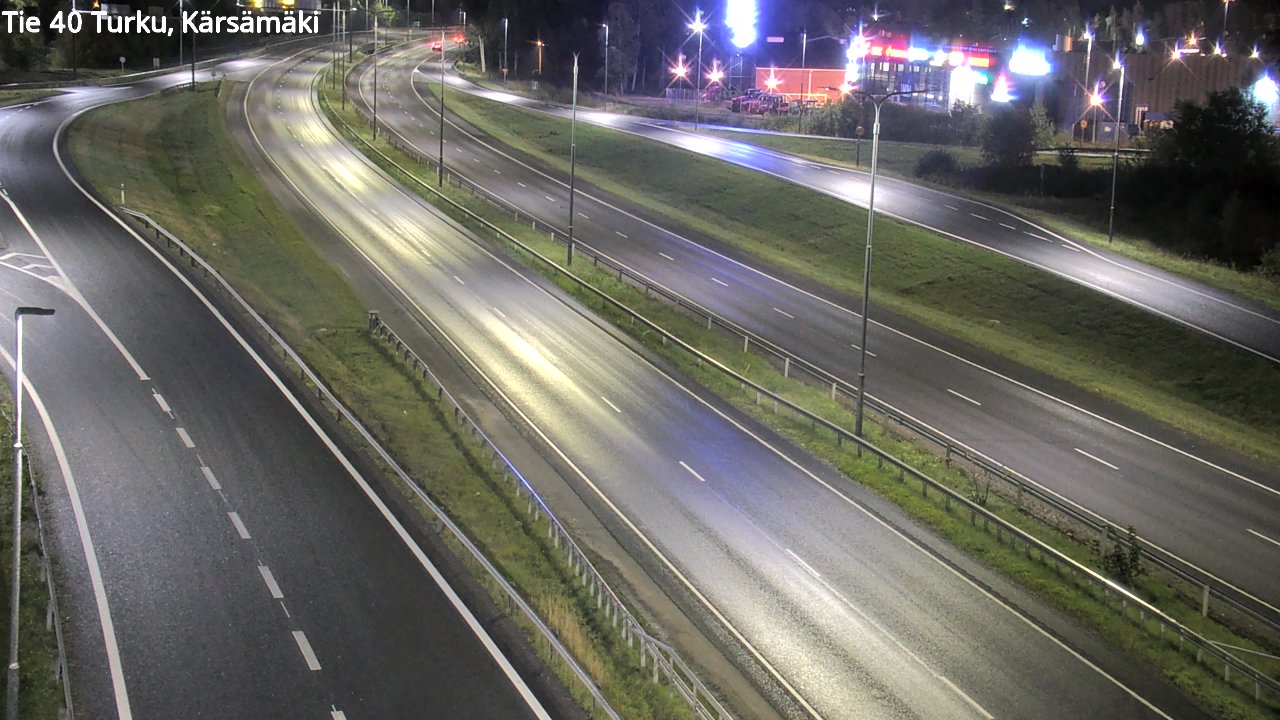 Weather Camera Image Road 40 Turku, Kärsämäki, Turku, Varsinais-Suomi