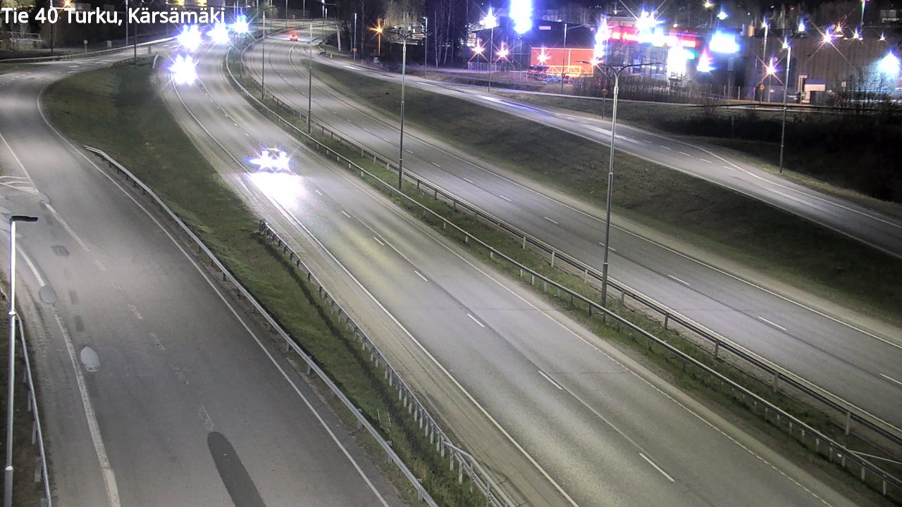 Weather Camera Image Road 40 Turku, Kärsämäki, Turku, Varsinais-Suomi