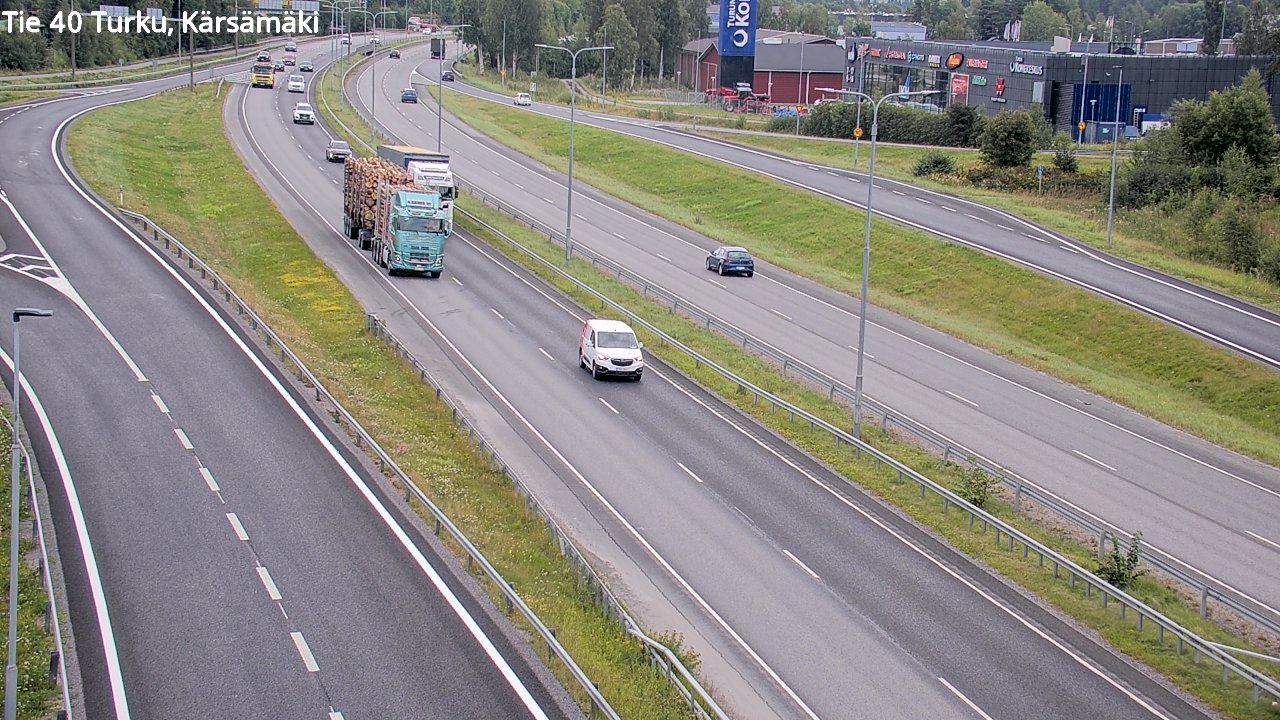Weather Camera Image Road 40 Turku, Kärsämäki, Turku, Varsinais-Suomi