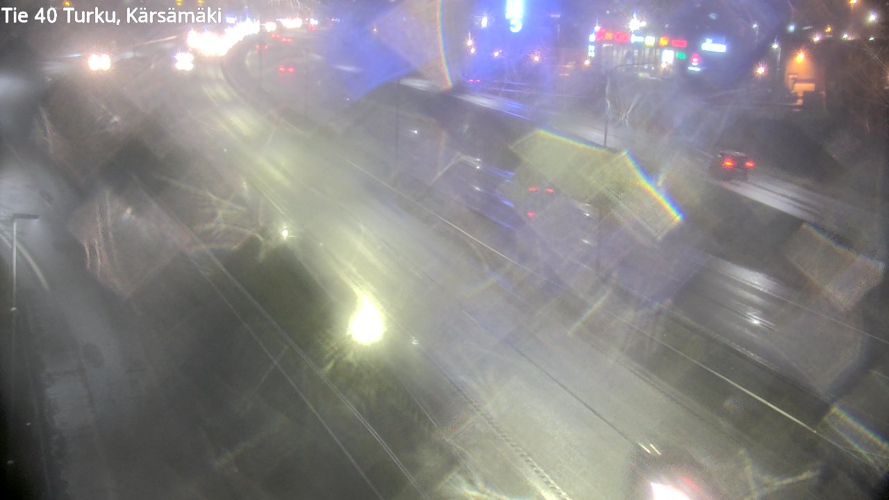 Weather Camera Image Väg 40 Åbo, Kärsämäki, Turku, Varsinais-Suomi