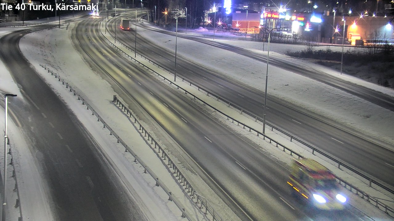 Weather Camera Image Road 40 Turku, Kärsämäki, Turku, Varsinais-Suomi