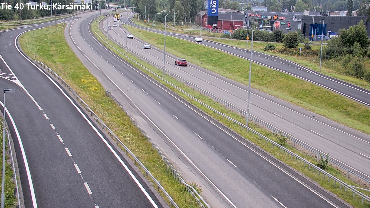 Weather Camera Image Road 40 Turku, Kärsämäki, Turku, Varsinais-Suomi