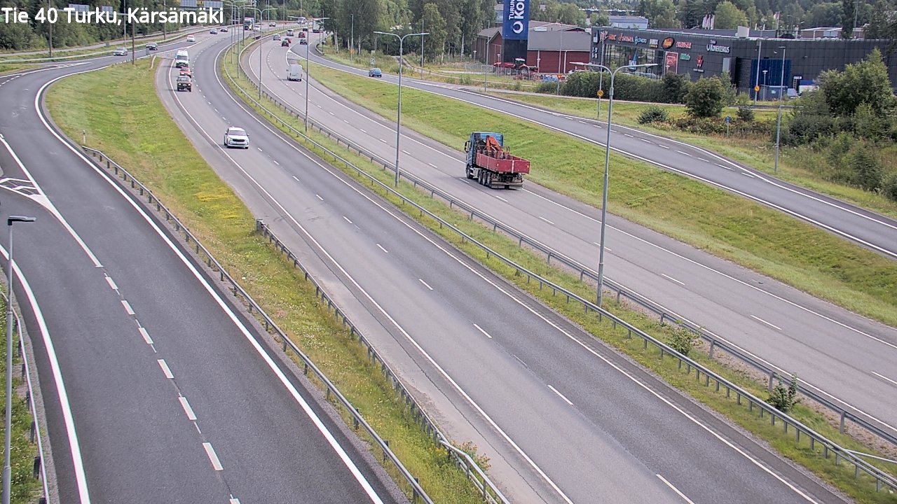 Kelikamerat Kuva Tie 40 Turku, Kärsämäki, Turku, Varsinais-Suomi