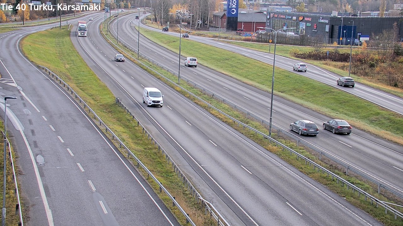 Kelikamerat Kuva Tie 40 Turku, Kärsämäki, Turku, Varsinais-Suomi