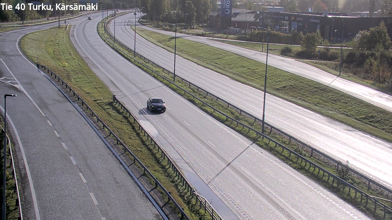 Weather Camera Image Road 40 Turku, Kärsämäki, Turku, Varsinais-Suomi