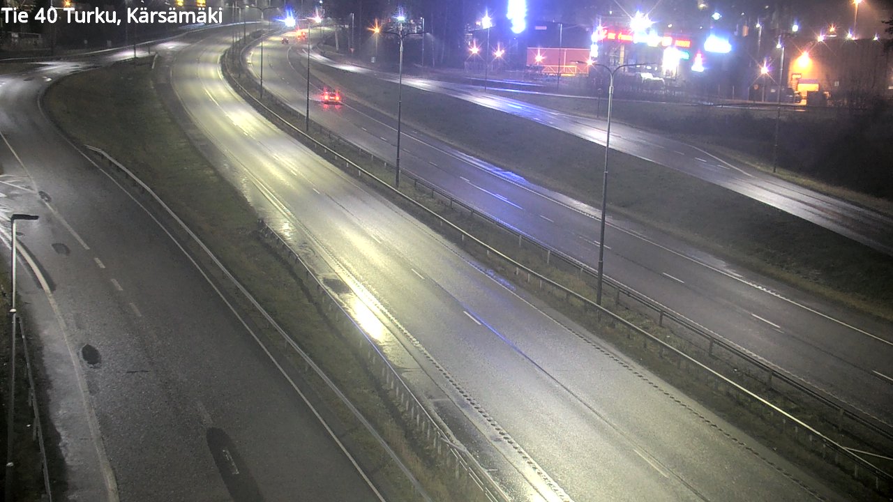 Weather Camera Image Väg 40 Åbo, Kärsämäki, Turku, Varsinais-Suomi