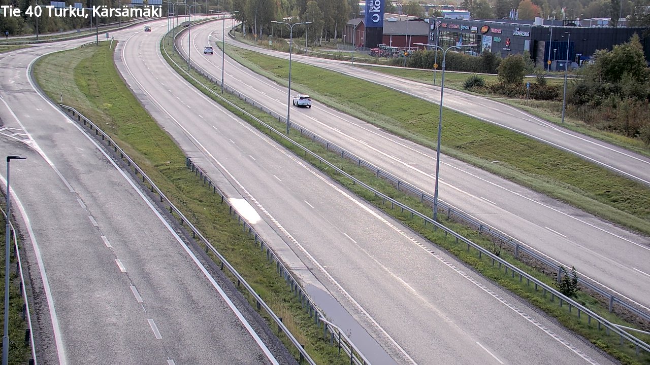 Weather Camera Image Road 40 Turku, Kärsämäki, Turku, Varsinais-Suomi