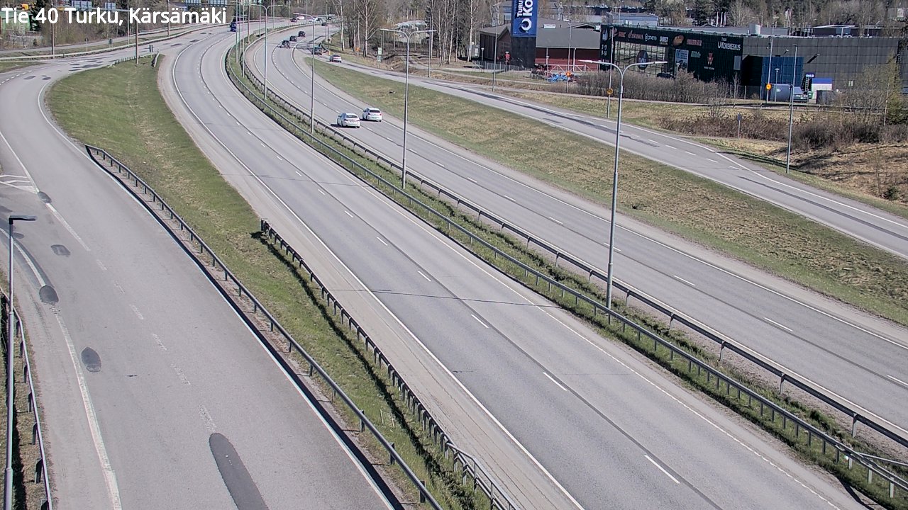 Weather Camera Image Road 40 Turku, Kärsämäki, Turku, Varsinais-Suomi