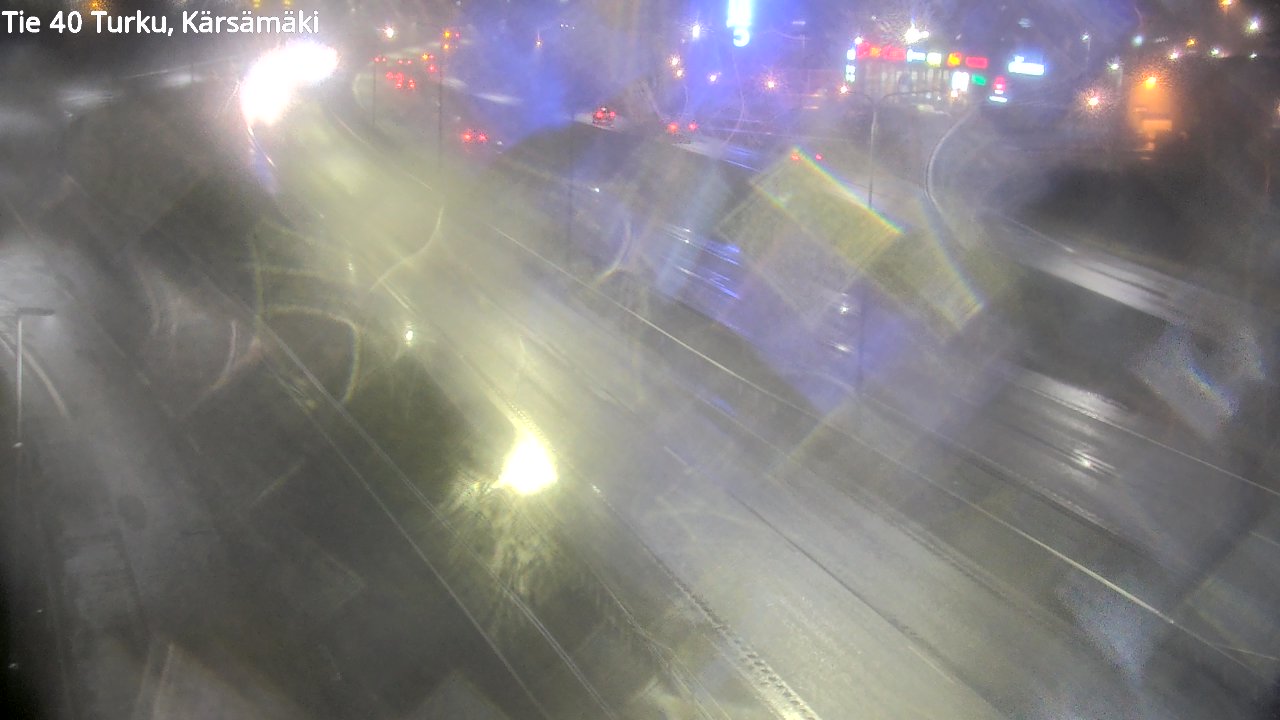 Weather Camera Image Väg 40 Åbo, Kärsämäki, Turku, Varsinais-Suomi