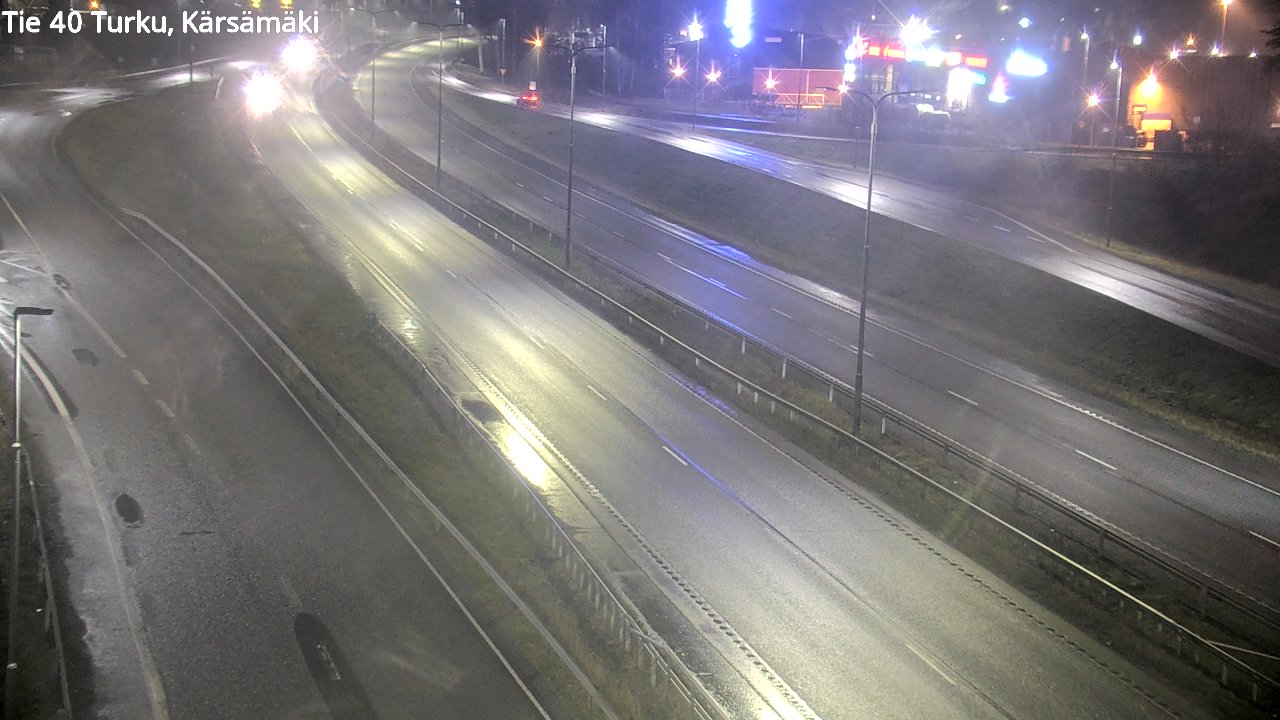 Weather Camera Image Väg 40 Åbo, Kärsämäki, Turku, Varsinais-Suomi