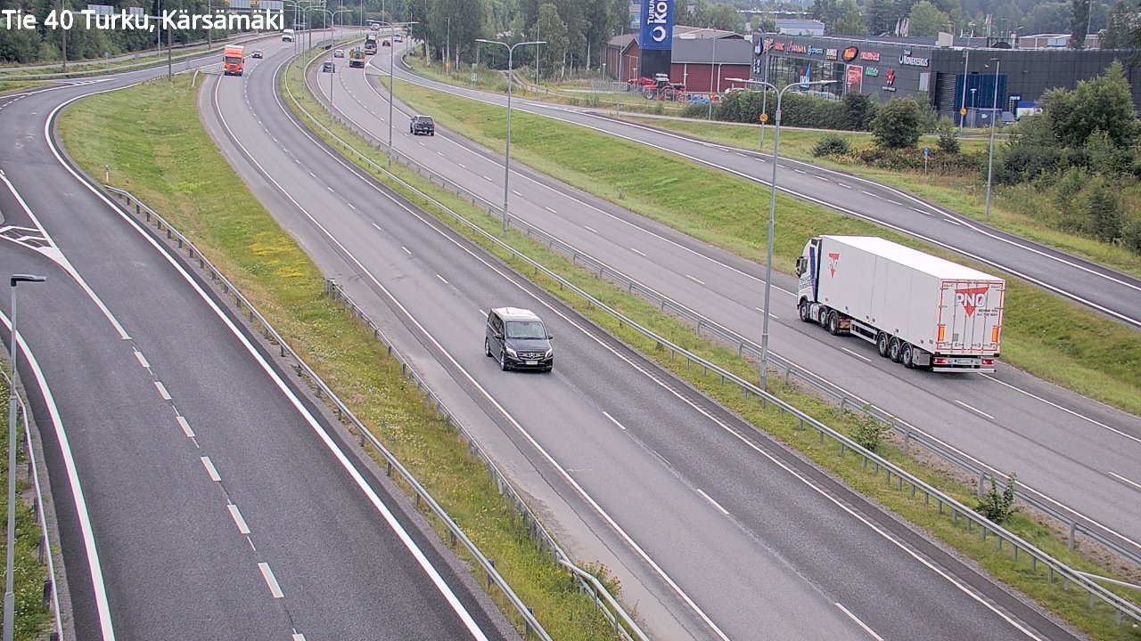 Weather Camera Image Road 40 Turku, Kärsämäki, Turku, Varsinais-Suomi