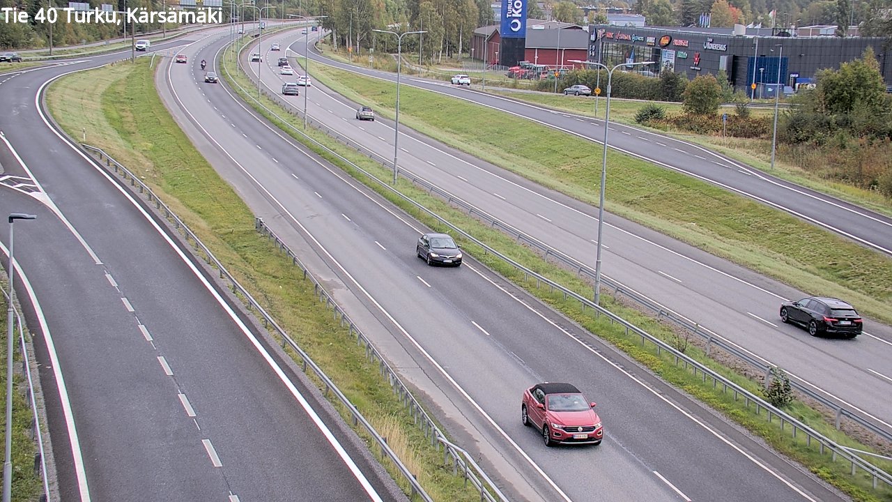 Weather Camera Image Road 40 Turku, Kärsämäki, Turku, Varsinais-Suomi