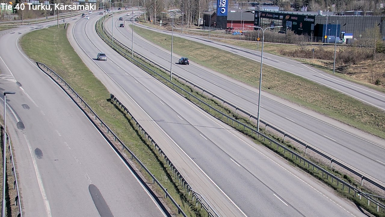 Weather Camera Image Road 40 Turku, Kärsämäki, Turku, Varsinais-Suomi