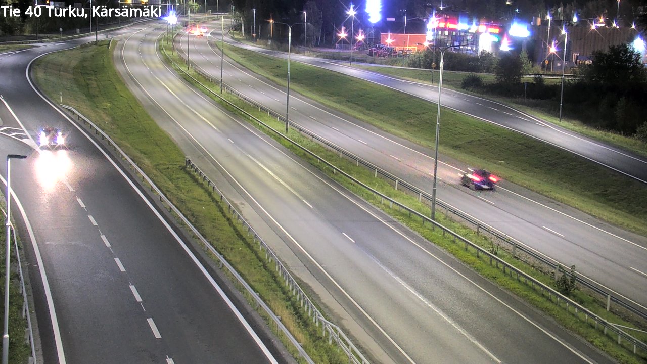 Weather Camera Image Road 40 Turku, Kärsämäki, Turku, Varsinais-Suomi