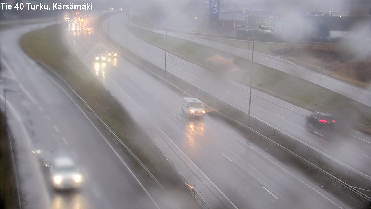Weather Camera Image Väg 40 Åbo, Kärsämäki, Turku, Varsinais-Suomi