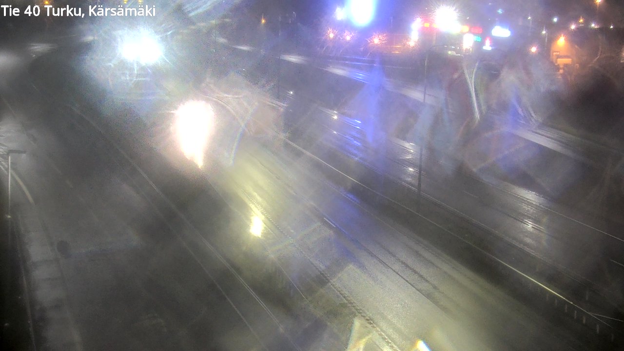 Weather Camera Image Väg 40 Åbo, Kärsämäki, Turku, Varsinais-Suomi