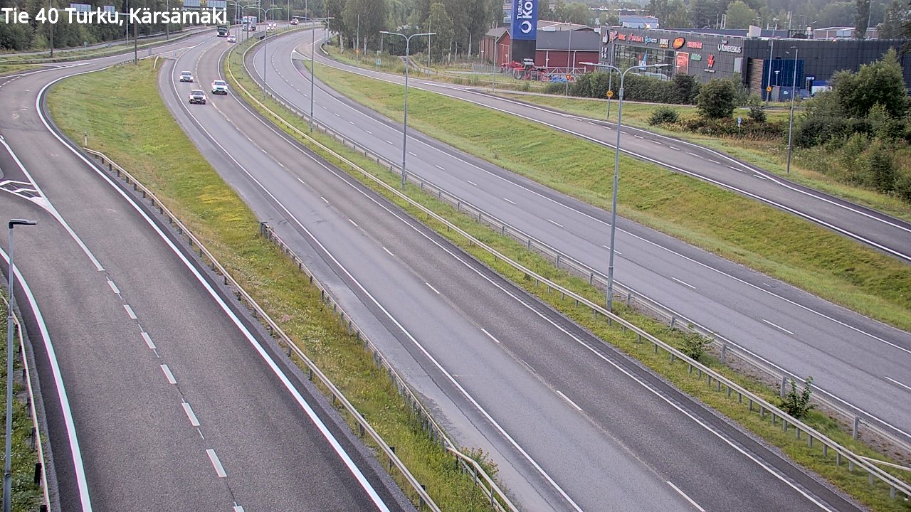 Weather Camera Image Road 40 Turku, Kärsämäki, Turku, Varsinais-Suomi