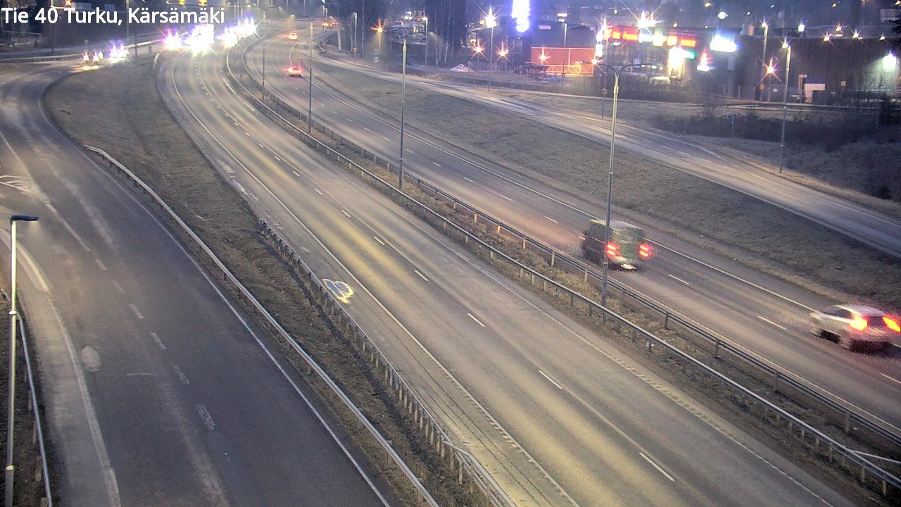 Weather Camera Image Road 40 Turku, Kärsämäki, Turku, Varsinais-Suomi