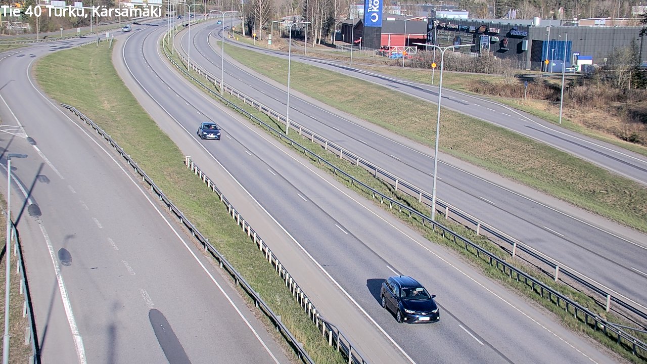 Weather Camera Image Road 40 Turku, Kärsämäki, Turku, Varsinais-Suomi