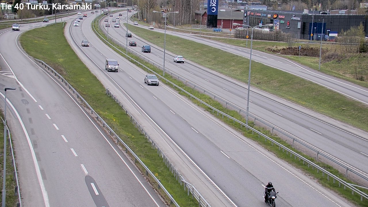 Weather Camera Image Road 40 Turku, Kärsämäki, Turku, Varsinais-Suomi
