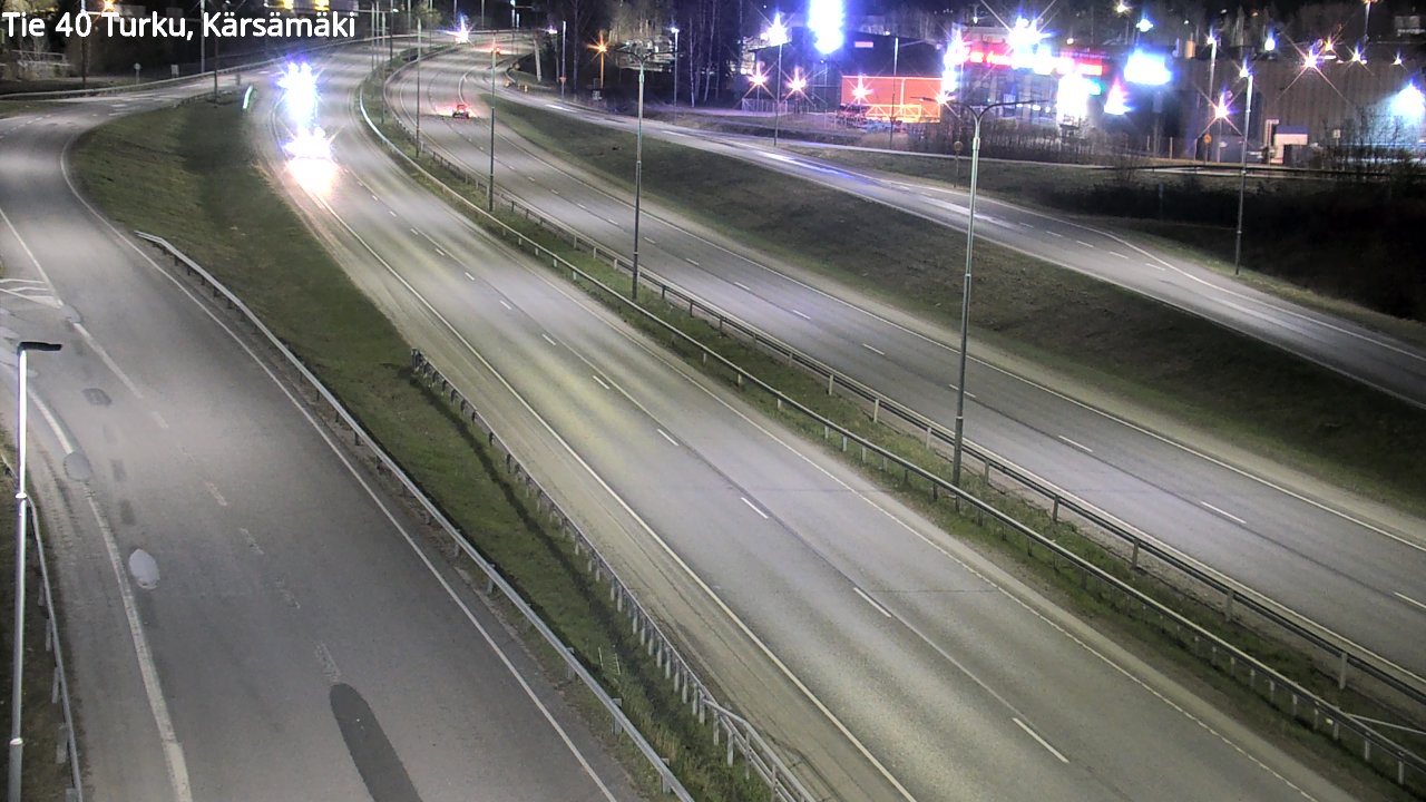Weather Camera Image Road 40 Turku, Kärsämäki, Turku, Varsinais-Suomi