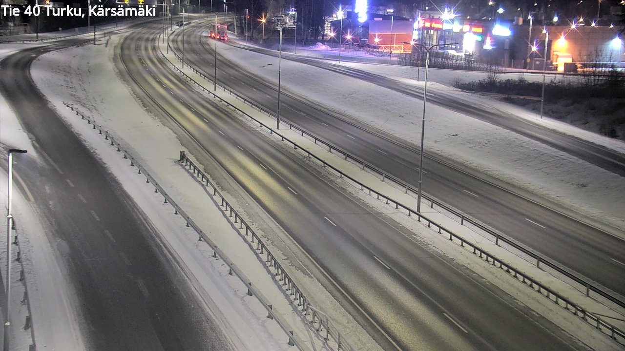 Weather Camera Image Road 40 Turku, Kärsämäki, Turku, Varsinais-Suomi